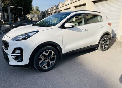 KIA Sportage AWD 2020, White, Low Millage