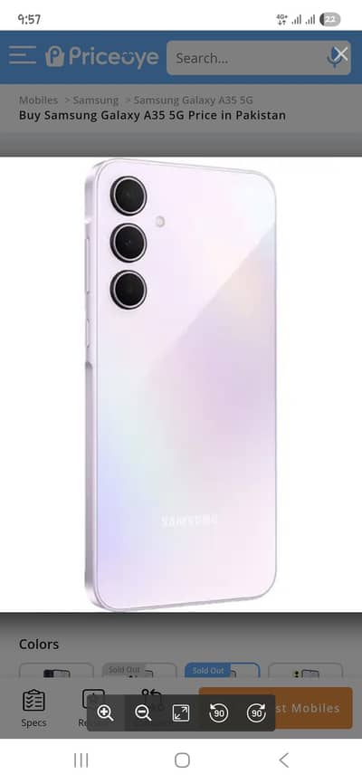 Samsung galaxy a35