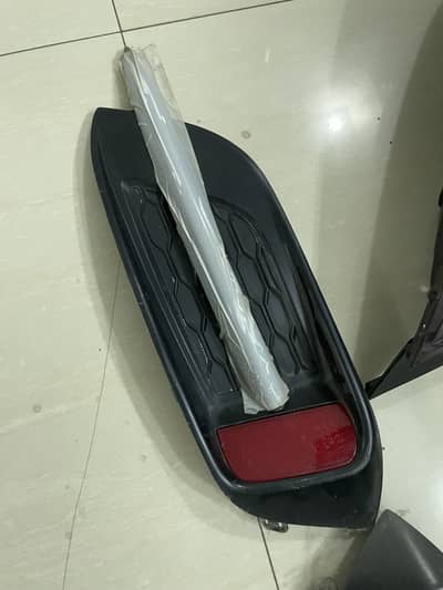 civic x rear bumper reflectors