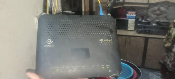 Huawei wifi router for fiber internet All ok no fault everything smoth