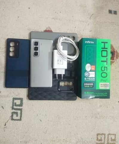 infinix hot 50 pro complete box urgent sale wtp no 0327=9258381