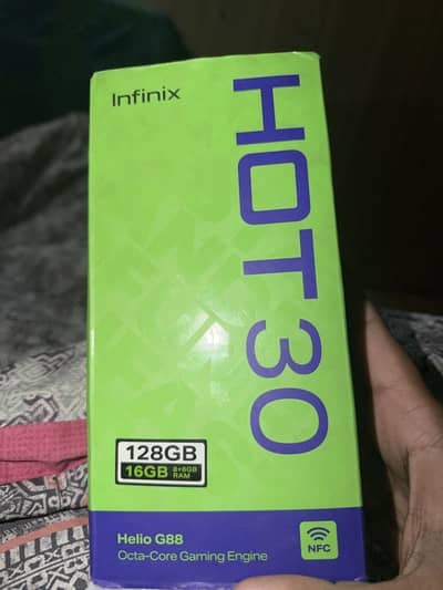 Infinix hot 30 8gb 128gb full box