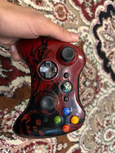 xbox 360 limited edition controller ( gears of war)