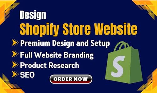 SHOPIFY FULL STORE SETUP