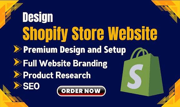 SHOPIFY FULL STORE SETUP 0