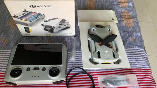 DJI mini 3 pro complete box and 3 better