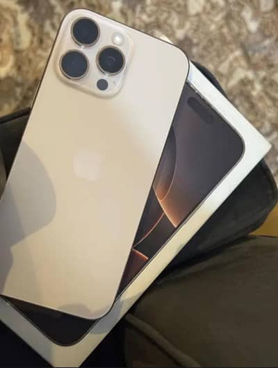 16 pro max JV 256gb dessert tatinium