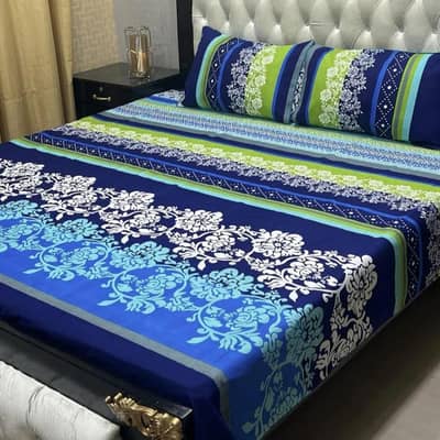 printed cotton bedsheets bouble