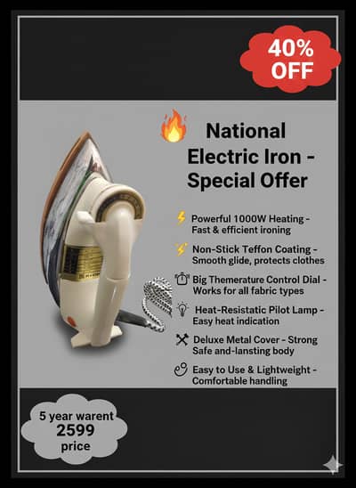 PREMIUME IRON Authorized Dealer | Winter Offer