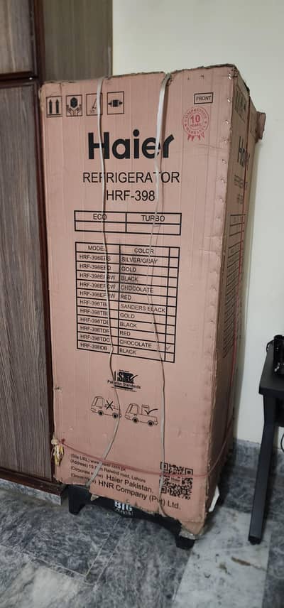 Haier Glass Door Fridge New Unused