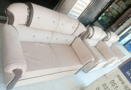 4 seater sofa set available for sale ( Leather  )