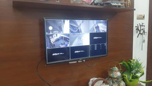 Cctv camera installation and telephone exchange installation and solar