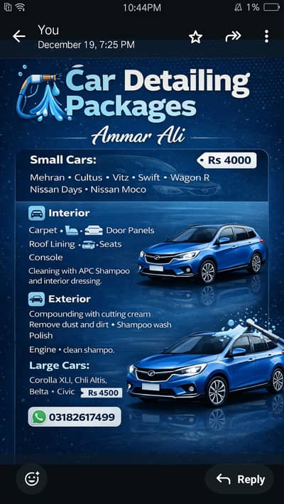 Car wash and detailing