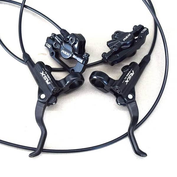 RSX Mountain Bike Hydraulic Disc Brake Set - Superior Stopping Power & Control