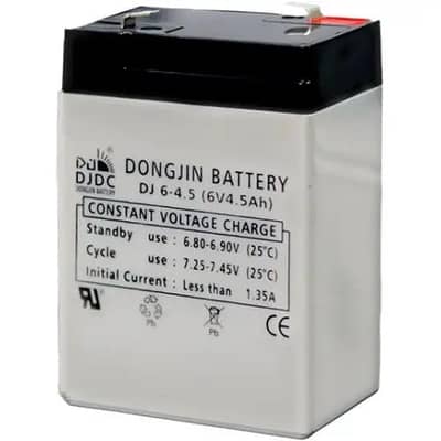 DJDC 6v 4.5 Battery