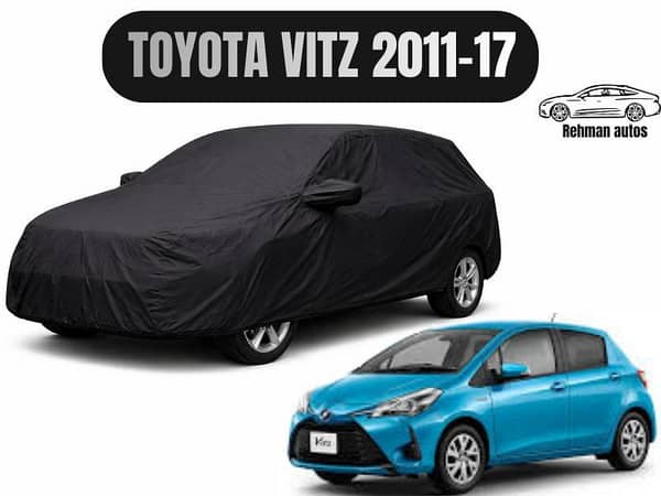 Toyota Vitz (2011–2017) Single Layer Car Top Cover | Dust & Sun Protection | Lightweight & Easy Fit