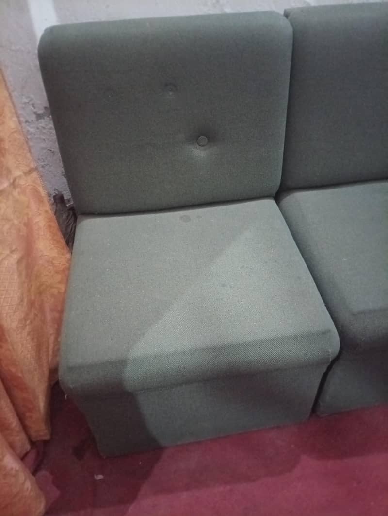 4 sofas office good condition 0