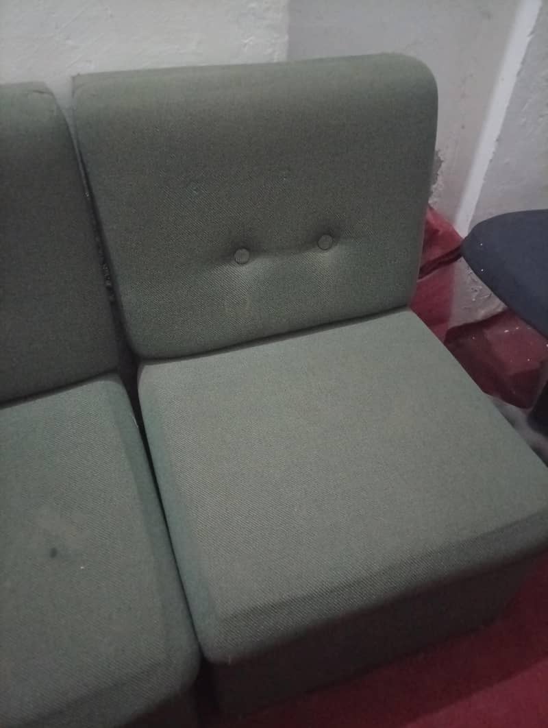 4 sofas office good condition 3