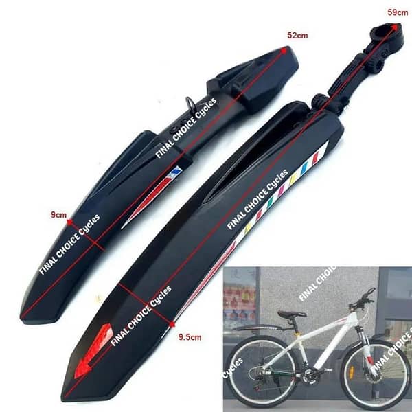 “USA ORIGINAL PREMIUM Bicycle Mudguard Set (Worth 7,500) – Today Deal Only 1,000” Cycle Mudgaurd