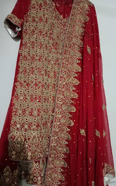 beautiful Bridal Barat Dress For Sale