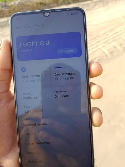 real me Note 50   used