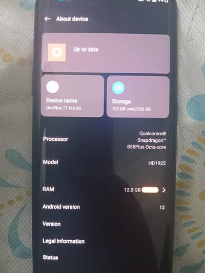gaming phone one plus 7 t pro maclaren addition
