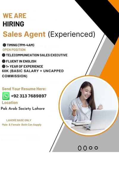 Looking For Experienced Customer Service Agents