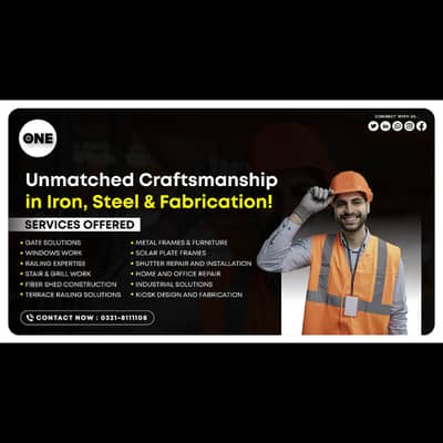 Iron & Steel Fabrication Services | Gates, Grills, Solar & Repair Work