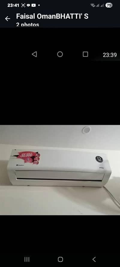 Dawlance inverter DC heat and cool in good condition