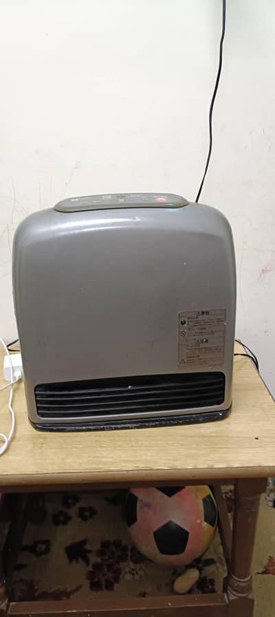 Gas and electric heater