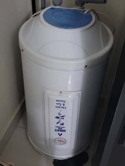 gas and electric geyser