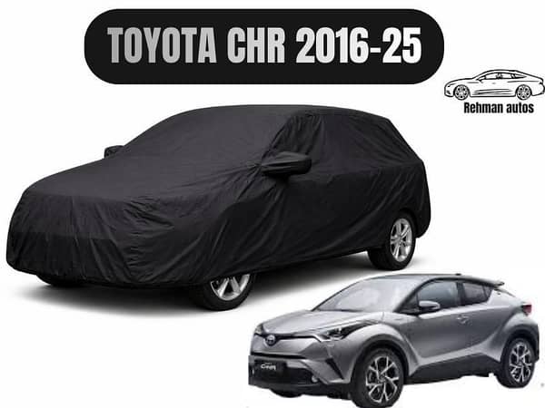 Toyota C-HR (2016–2025) Double Layer Car Top Cover | Heavy Duty Dust, Sun & Rain Protection | Perfect Fit