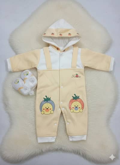 0-1 year rompers with booties for winter WhatsApp 03034874626