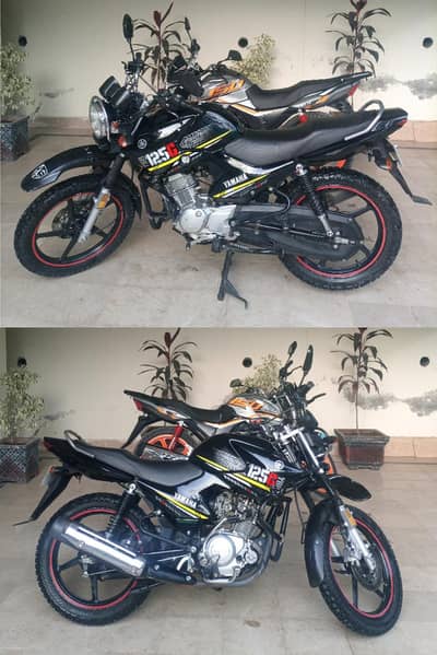 MINT CONDITION, BLACK LOVERS' YAMAHA YBR 125-G for SALE 