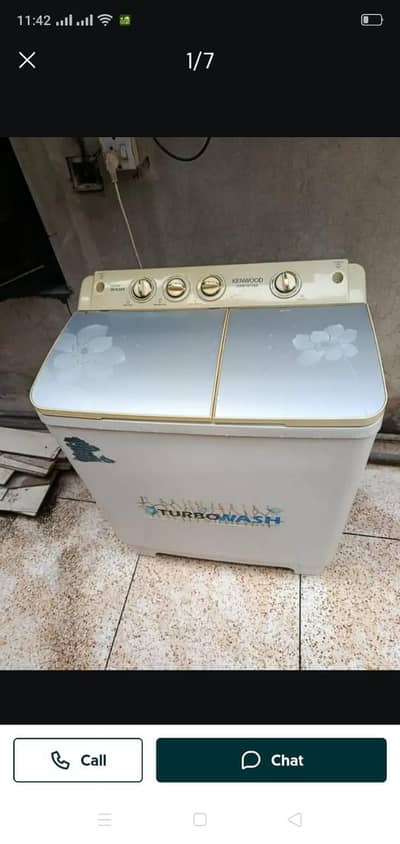 Kenwood washing machine  03206671141