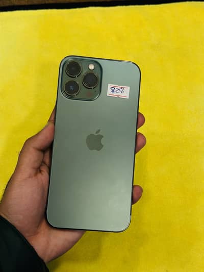 iPhone 13promax 256gb PTA Approved 88% battery Health Waterpack