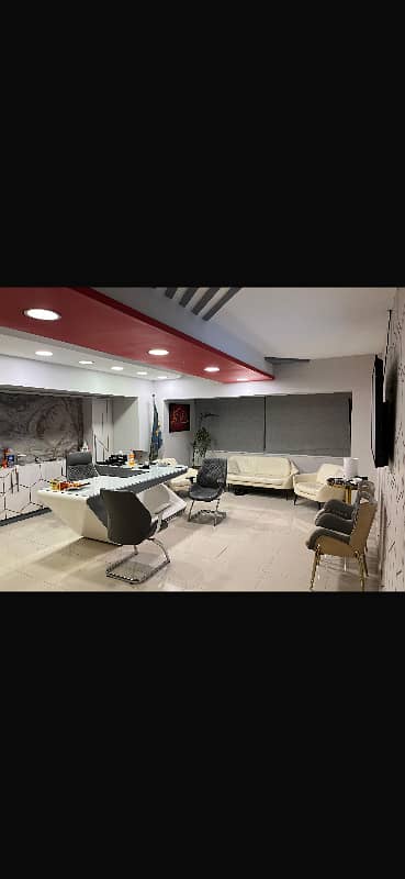 Fully Furnished Office For Rent On Muree Road 50 Seats