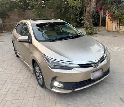 Toyota Corolla 2017 Altis Grande 1.8 Automatic Sunroof Cruise