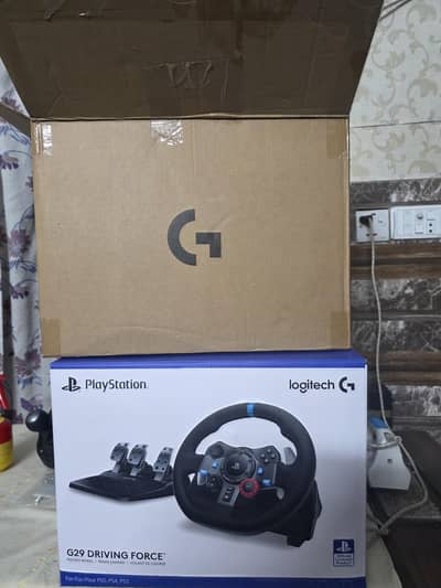 LOGITECH G29 WITH SHIFTER AND STAND