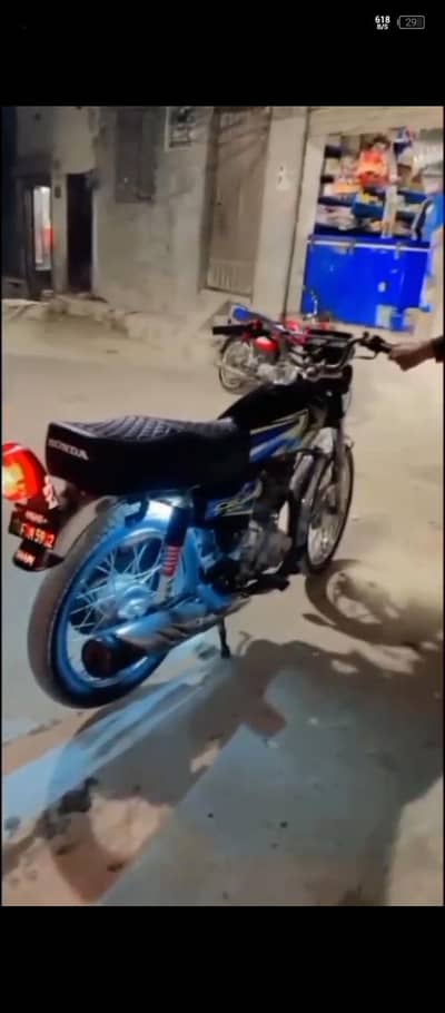 Honda 125 condition is good
