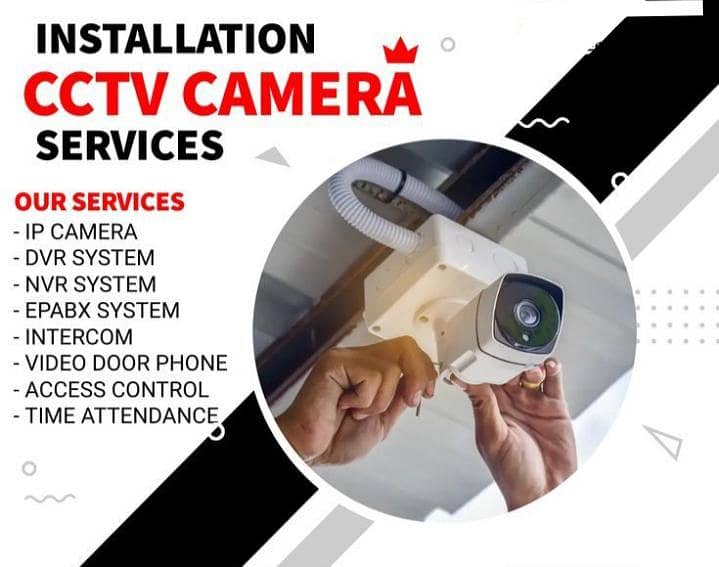 CCTV Camera Installation + Networking 0