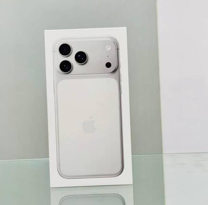 Iphone 17 pro max silver 256 1