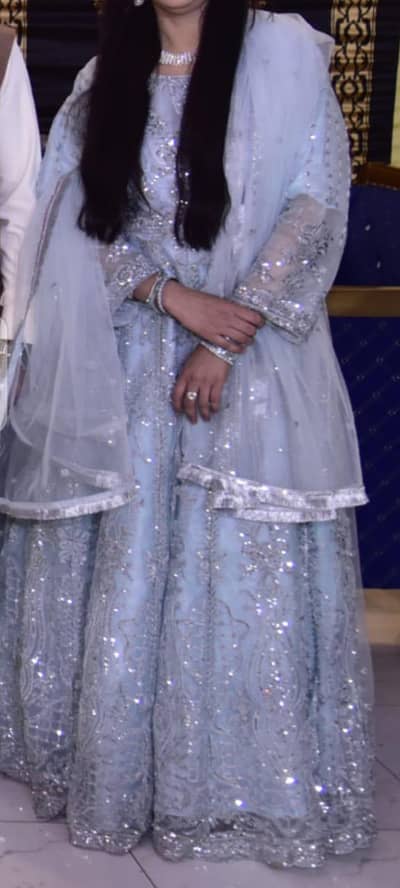 party and wedding wear maxi frowk