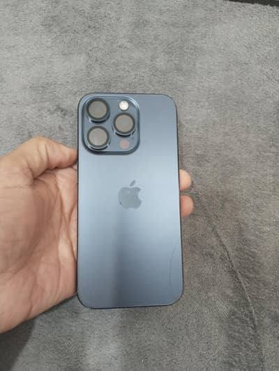 iphone 15 pro max non pta only back damig 128 gb