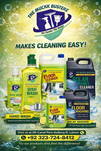 Dish wash, grees cutter, Hand wash, floor wash