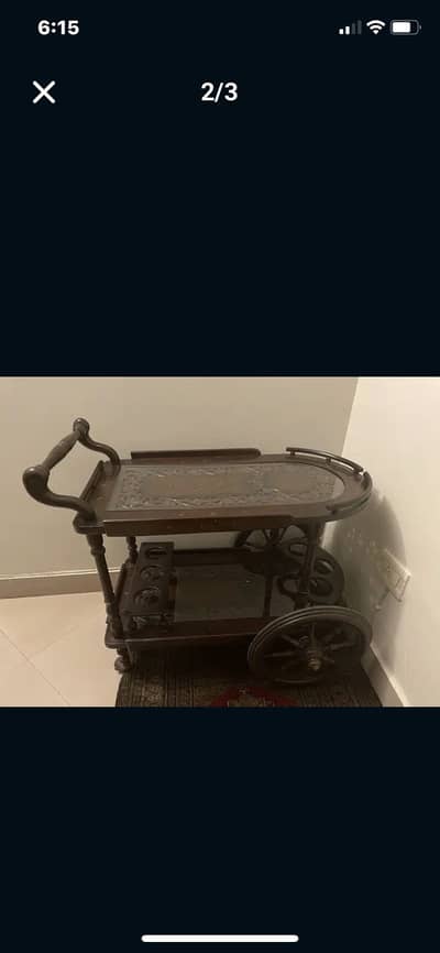 Original chinyot tea trolley