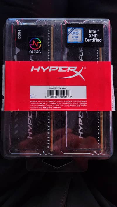hyperxfury ddr4 16gb 3600 kit