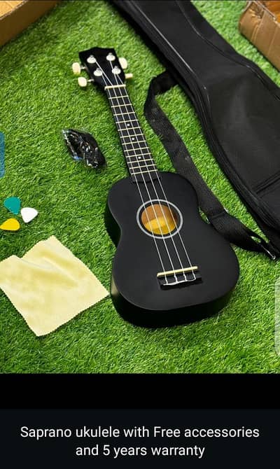 All types of Ukuleles are available in cheap prices .