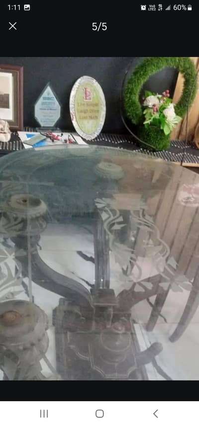 dining  table made of chniot