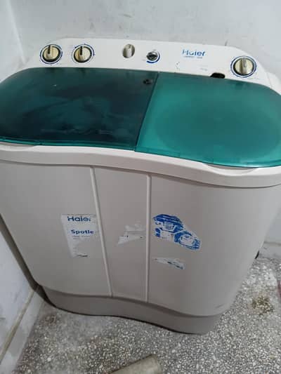 haier washing machine